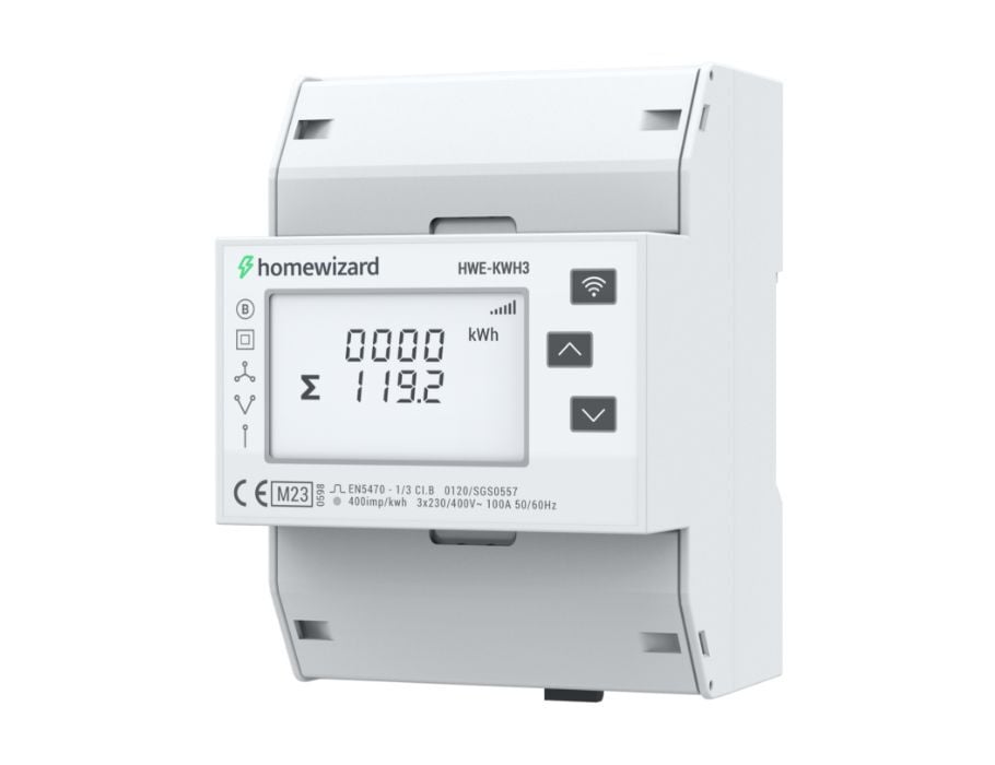 Wi-Fi kWh meter 3-fase MID1