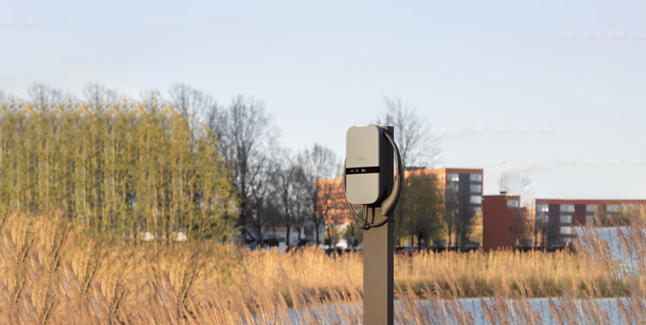 Peblar on a pole